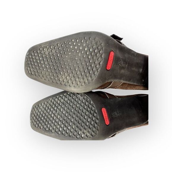 Aerosoles heeled slip on mule brown sides women’s size 7.5 - Picture 11 of 13